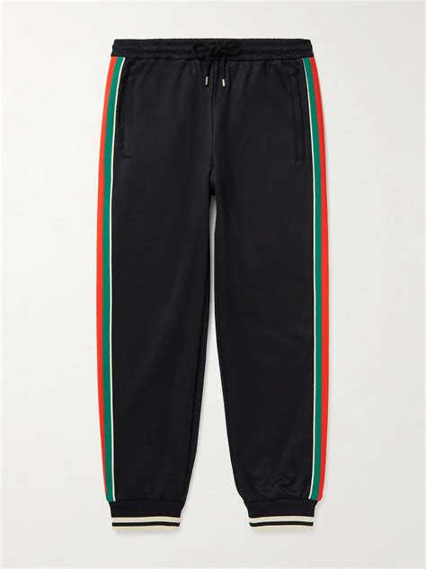 Pantaloni della tuta Gucci Technical Jersey Blu Uomo .